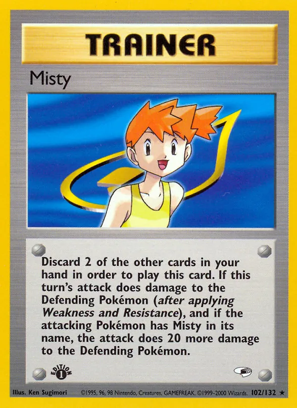 Misty (Gym Heroes #102/132)