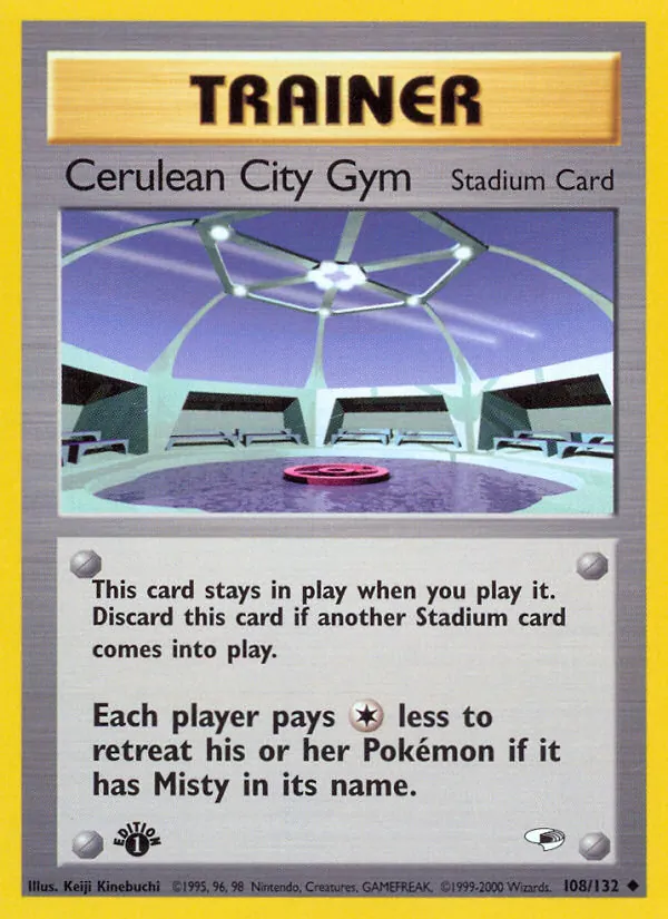 Cerulean City Gym (Gym Heroes #108/132)