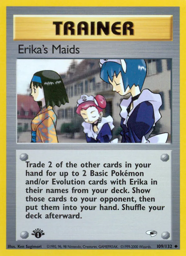 Erika's Maids (Gym Heroes #109/132)