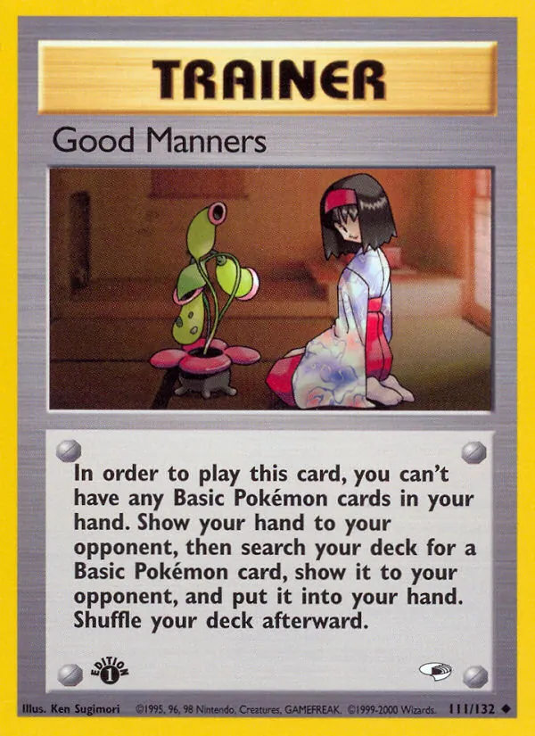 Good Manners (Gym Heroes #111/132)