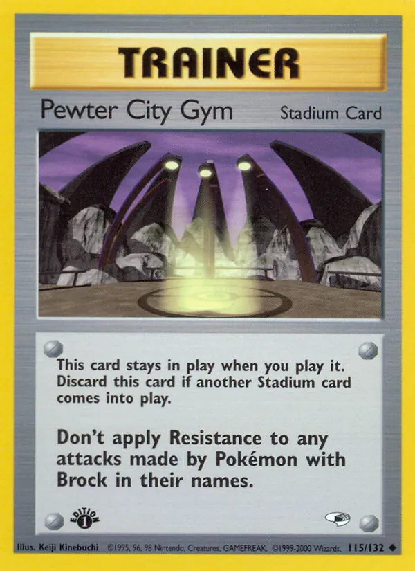Pewter City Gym (Gym Heroes #115/132)