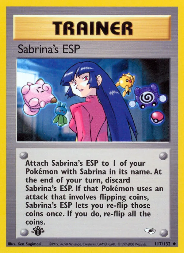 Sabrina's ESP (Gym Heroes #117/132)