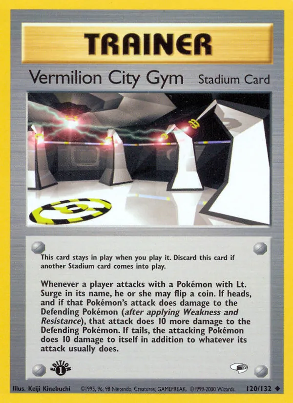 Vermilion City Gym (Gym Heroes #120/132)