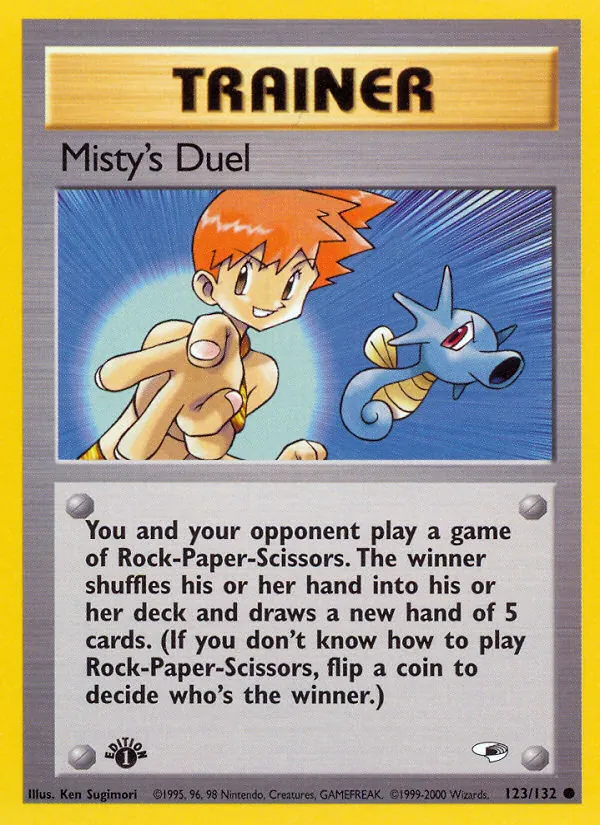 Misty's Duel (Gym Heroes #123/132)