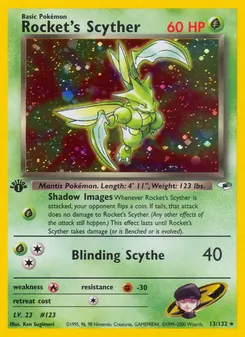 Rocket's Scyther (Gym Heroes #13/132)