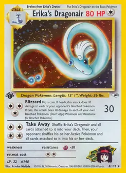 Erika's Dragonair (Gym Heroes #4/132)
