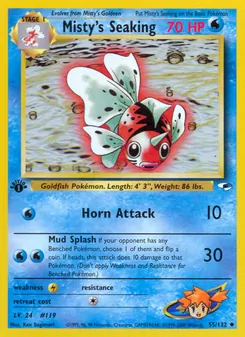 Misty's Seaking (Gym Heroes #55/132)