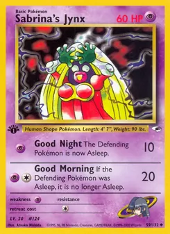 Sabrina's Jynx (Gym Heroes #59/132)