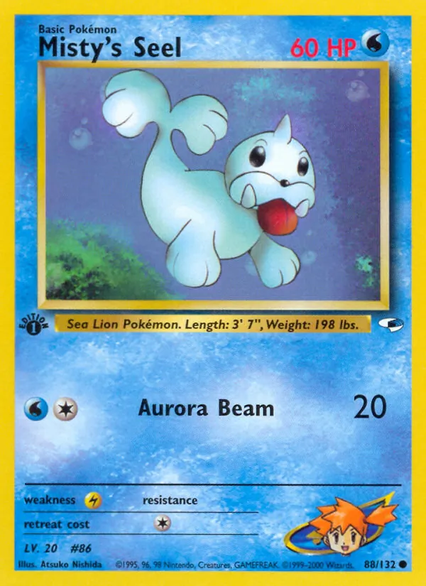 Misty's Seel (Gym Heroes #88/132)