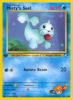 Misty's Seel (Gym Heroes #88/132)