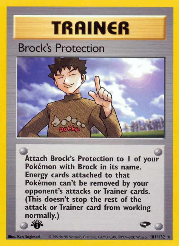 Brock's Protection (Gym Challenge #101/132)