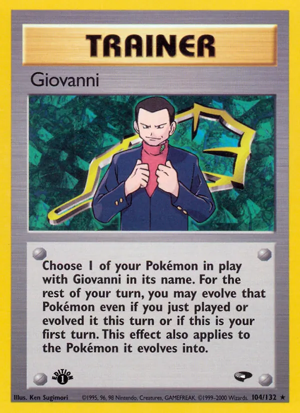 Giovanni (Gym Challenge #104/132)