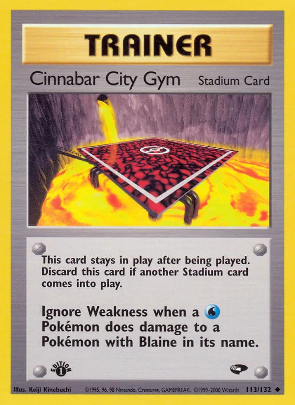 Cinnabar City Gym (Gym Challenge #113/132)