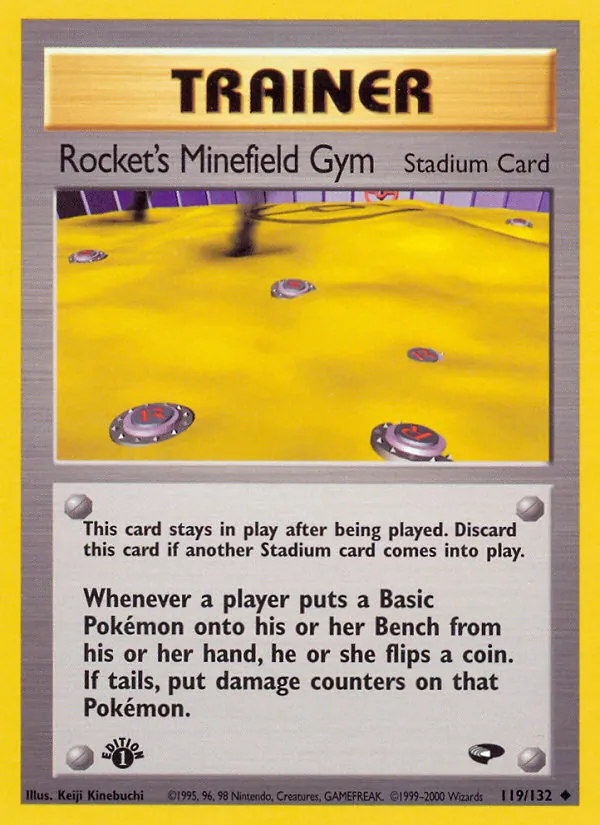Rocket's Minefield Gym (Gym Challenge #119/132)