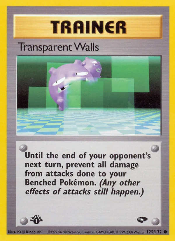 Transparent Walls (Gym Challenge #125/132)
