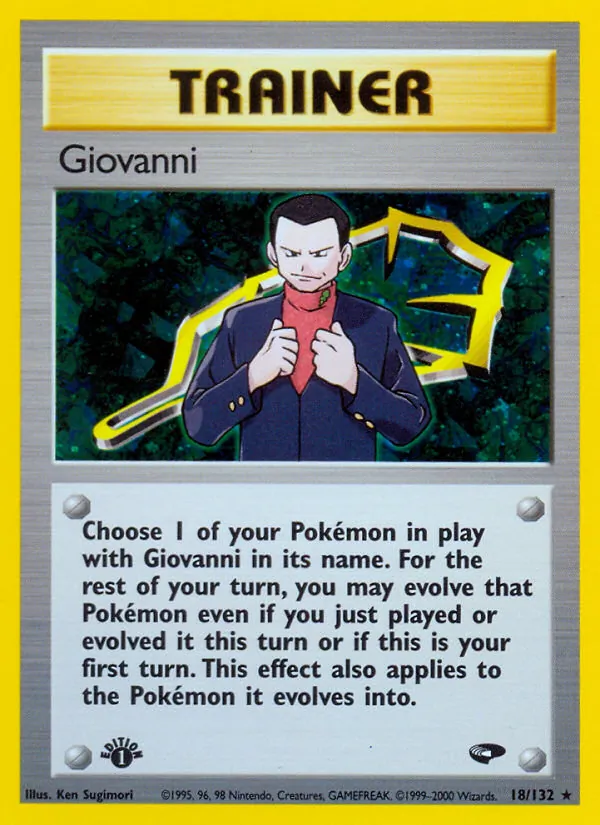 Giovanni (Gym Challenge #18/132)