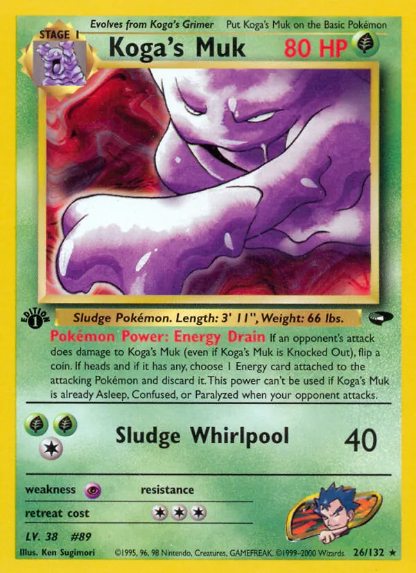 Koga's Muk (Gym Challenge #26/132)