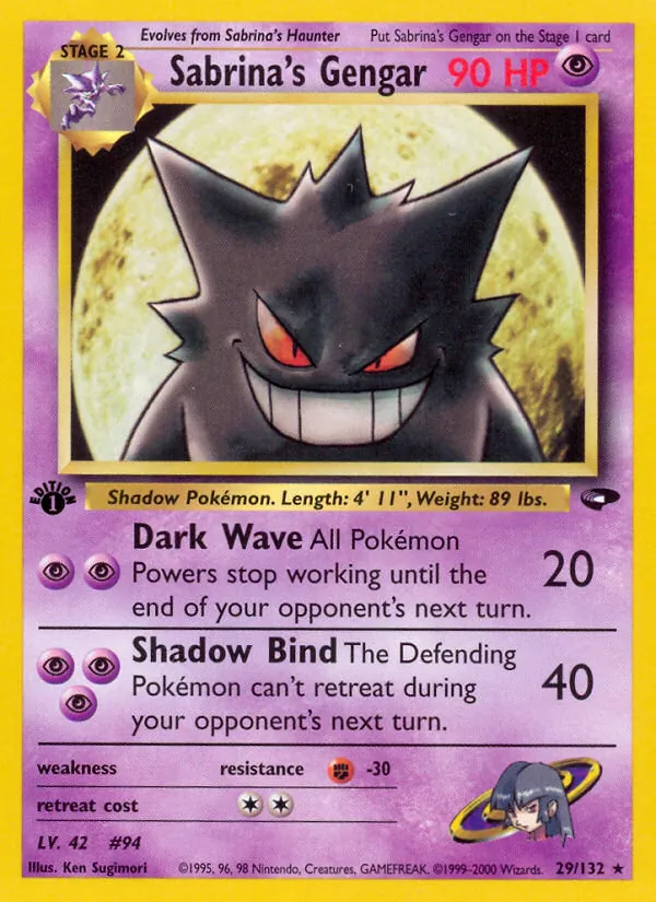 Sabrina's Gengar (Gym Challenge #29/132)