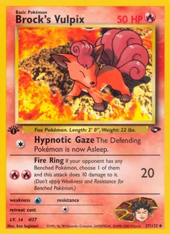 Brock's Vulpix (Gym Challenge #37/132)
