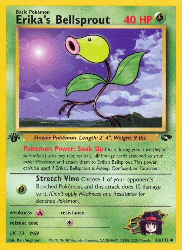 Erika's Bellsprout (Gym Challenge #38/132)