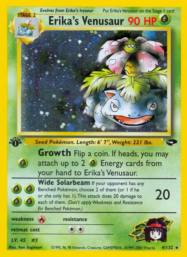 Erika's Venusaur (Gym Challenge #4/132)