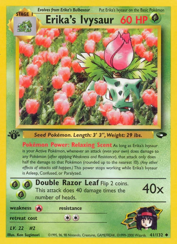 Erika's Ivysaur (Gym Challenge #41/132)