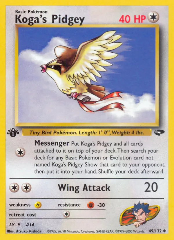 Koga's Pidgey (Gym Challenge #49/132)