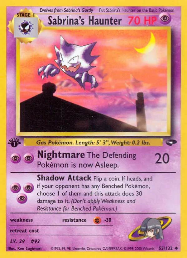 Sabrina's Haunter (Gym Challenge #55/132)
