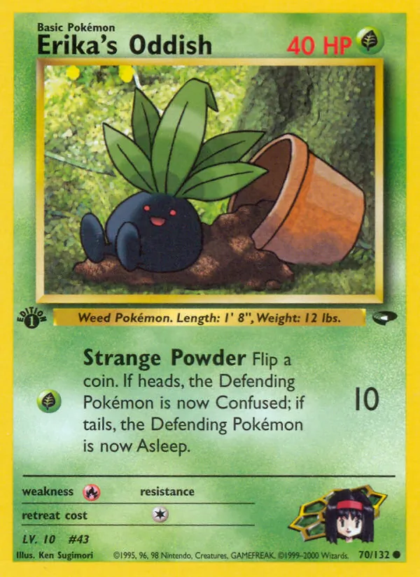Erika's Oddish (Gym Challenge #70/132)