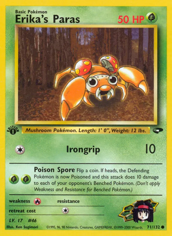 Erika's Paras (Gym Challenge #71/132)
