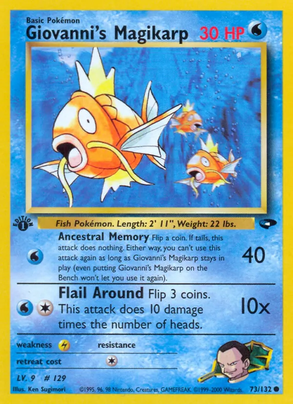 Giovanni's Magikarp (Gym Challenge #73/132)