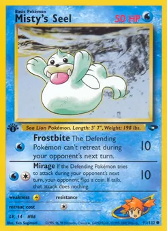 Misty's Seel (Gym Challenge #91/132)
