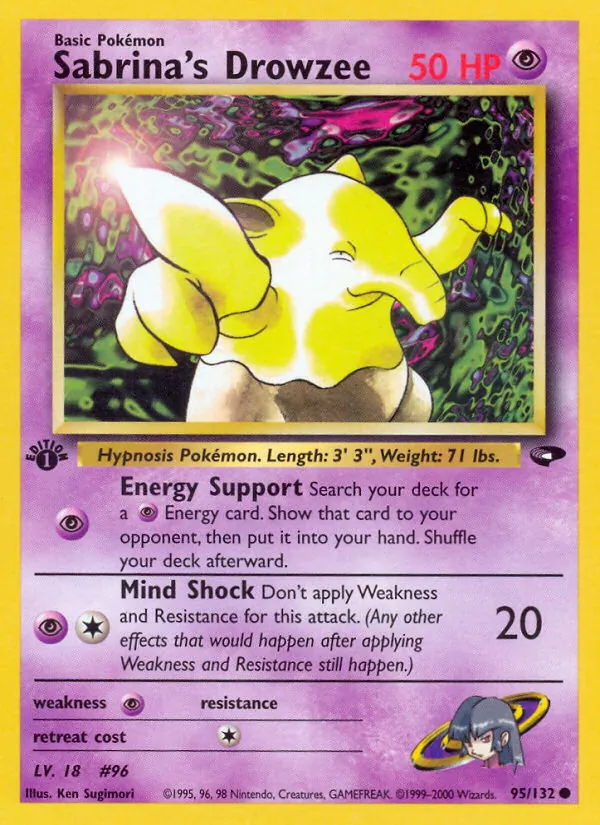 Sabrina's Drowzee (Gym Challenge #95/132)