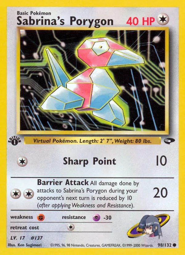 Sabrina's Porygon (Gym Challenge #98/132)