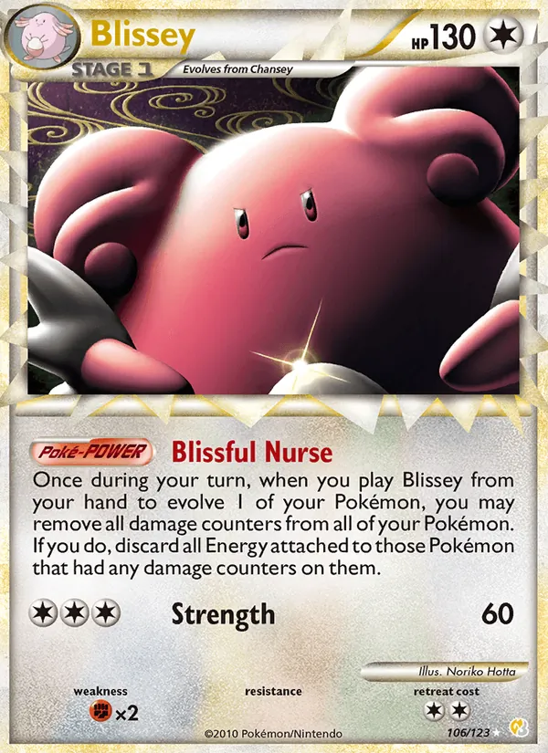 Blissey (HeartGold SoulSilver #106/123)