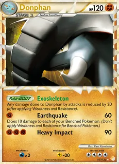 Donphan (HeartGold SoulSilver #107/123)