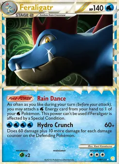 Feraligatr (HeartGold SoulSilver #108/123)