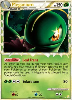Meganium (HeartGold SoulSilver #109/123)