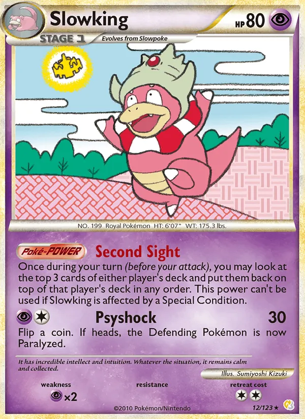 Slowking (HeartGold SoulSilver #12/123)