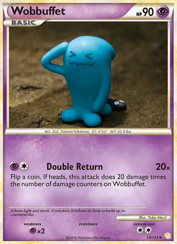 Wobbuffet (HeartGold SoulSilver #13/123)