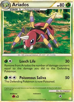 Ariados (HeartGold SoulSilver #15/123)