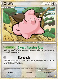 Cleffa (HeartGold SoulSilver #17/123)