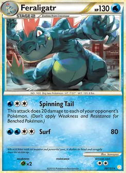 Feraligatr (HeartGold SoulSilver #20/123)