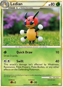 Ledian (HeartGold SoulSilver #25/123)