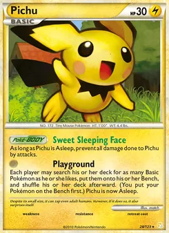 Pichu (HeartGold SoulSilver #28/123)