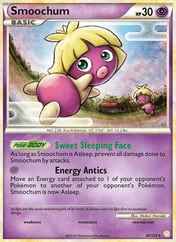Smoochum (HeartGold SoulSilver #30/123)