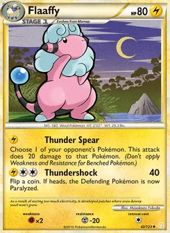 Flaaffy (HeartGold SoulSilver #42/123)