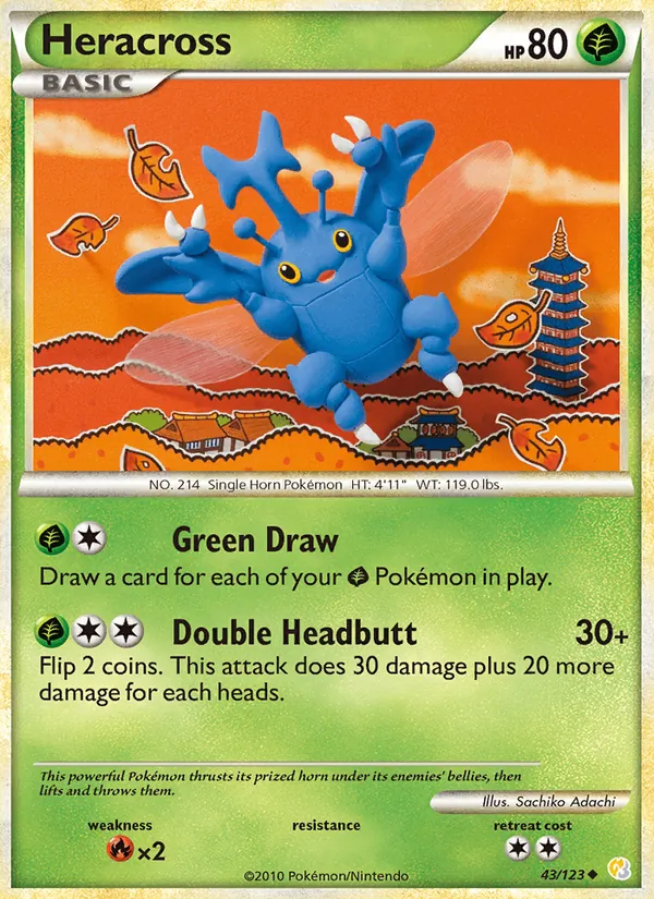 Heracross (HeartGold SoulSilver #43/123)