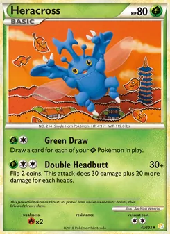 Heracross (HeartGold SoulSilver #43/123)