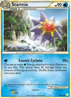 Starmie (HeartGold SoulSilver #53/123)